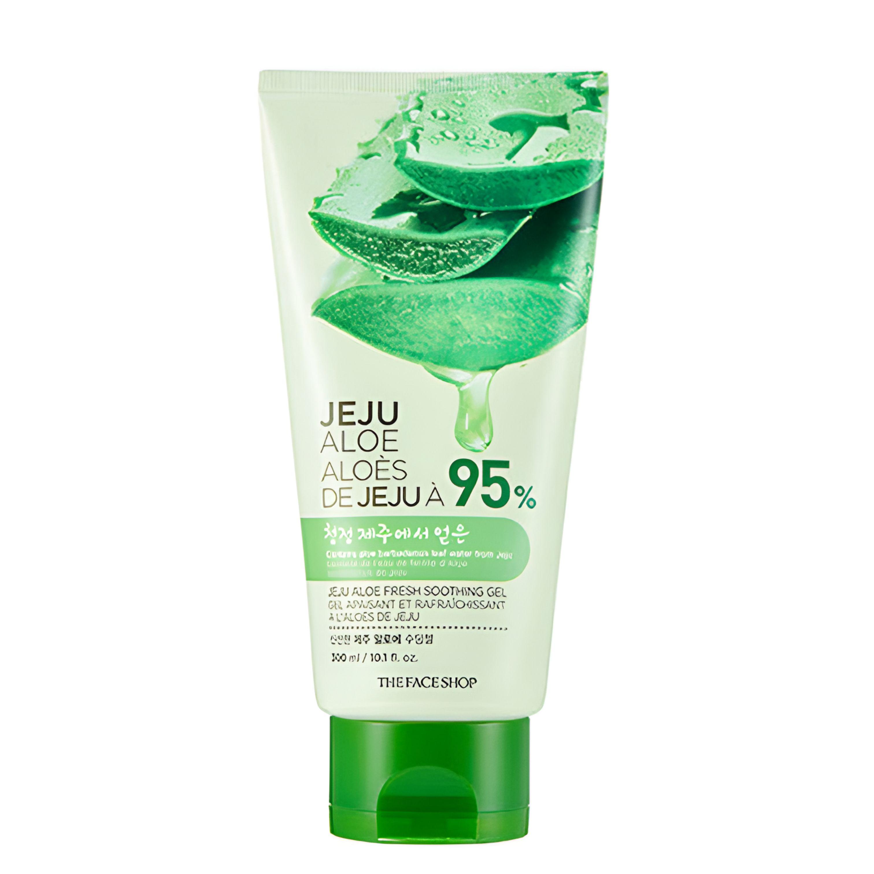 THE FACE SHOP Fresh Jeju Aloe Soothing Gel (Tube) 300ml