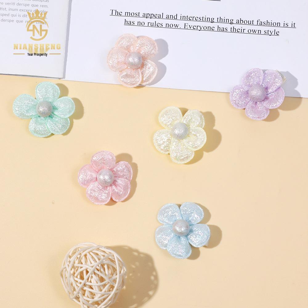 

Korean Baby Flower Hair Clip: Stylish Bangs & Side Accessory for Hot-Selling Baby Hair