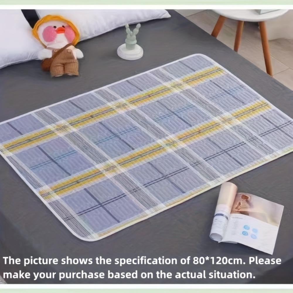 1pc Reusable,Washable Adult Urine Pad & Pet Mat - Cute Cactus & Floral Design,Lightweight Polyester Fabric,Ideal for Women'S Hygiene & Postpartum Care