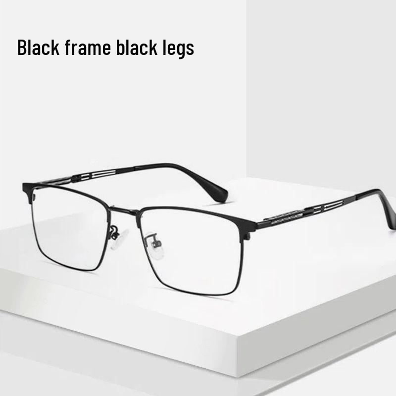 

2024 Мужские ультралегкие классические ретро очки для чтения с защитой от синего света Age 50 - 150 Degree