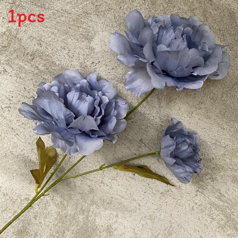Peony Silk Realistic Arrangement For Wedding Party Living Room Table Decoration