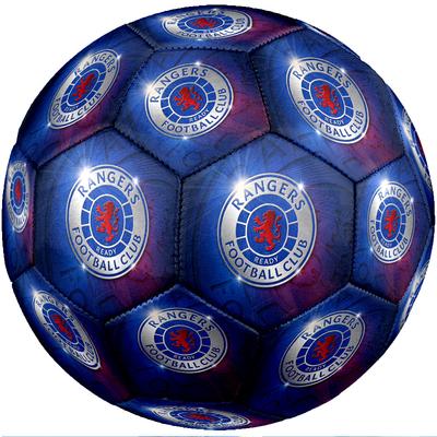 Rangers FC Size 5 Standard Football Durable Training Match Soccer Ball for Adult Outdoor Sports