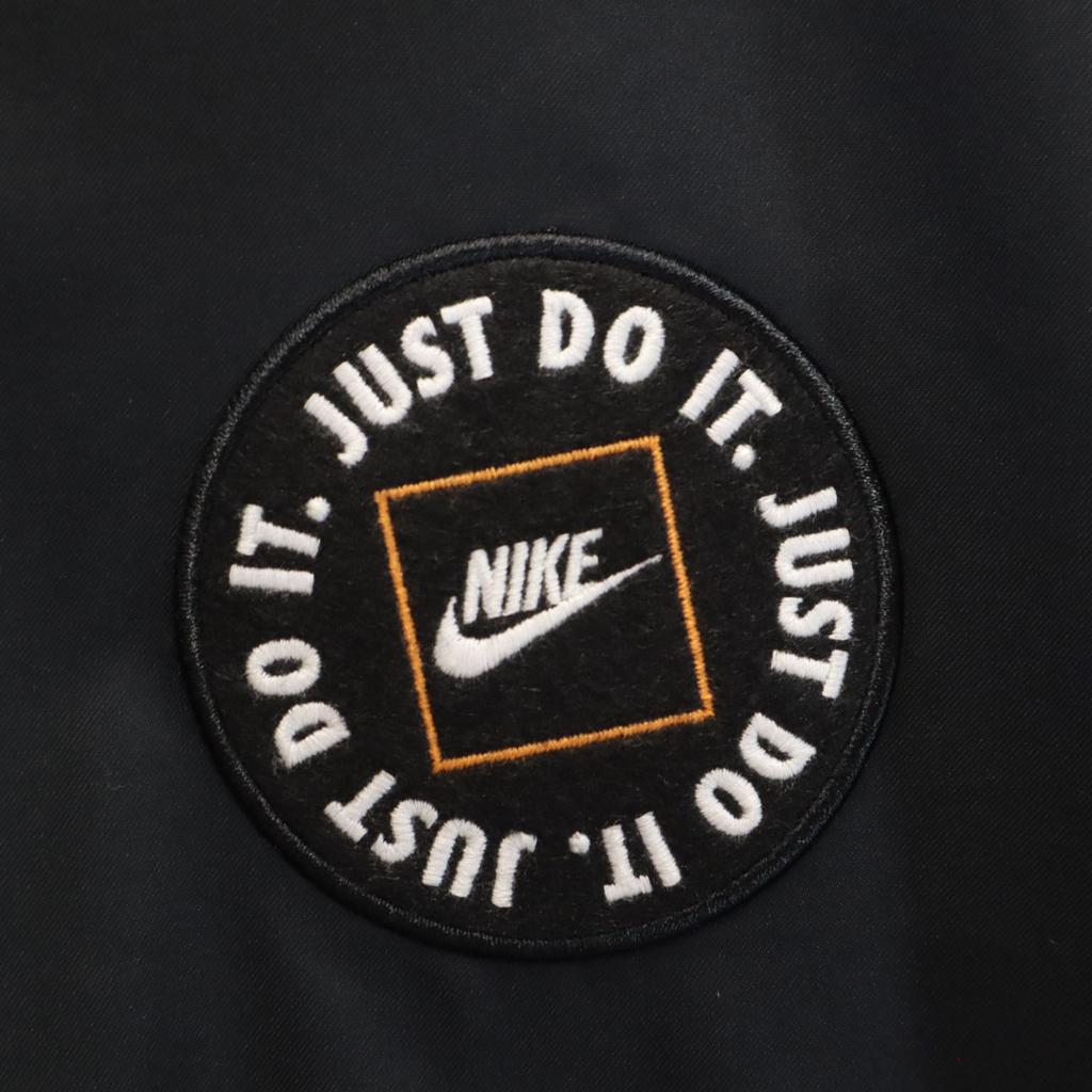 Nike Half Zip Food Jacket L Black Mesh Lining Men's Used