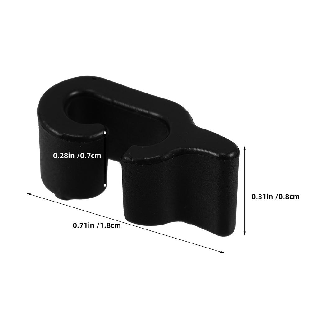 48Pcs Plastic Grid Cube Connectors for DIY Modular Closet Small Animal Cage Wire Storage Shelving Pet Playpen Assembly Black