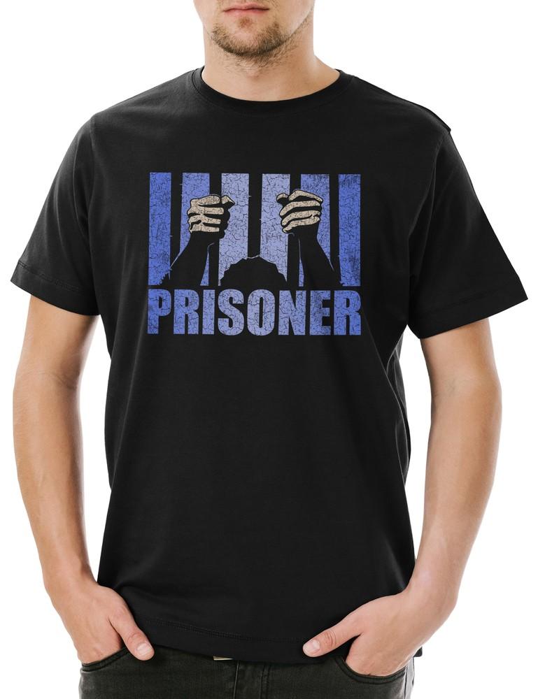 

Prisoner Mens T-Shirt Prison Jail Prisoner Prison Detention Detention Inmate XL