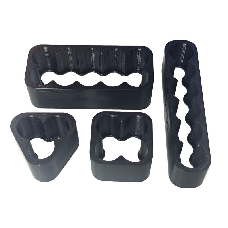 

Professional 18650 Battery Welding Fixture ABS Plastic Holder With 3 4 6 10 Hole Configurations For Stable Assembly 4pcs 1