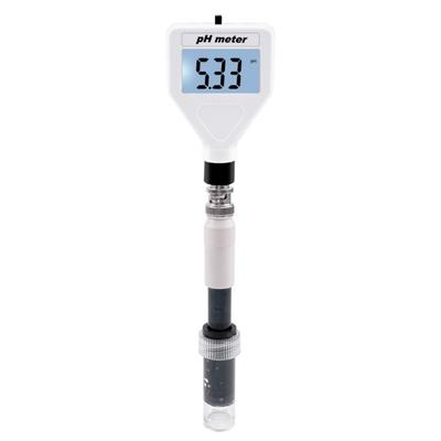 Multipurpose PH Meter Digital Acidity Meter PH Tester Soil Meter Tester with White Backlight for Cheese Meat Soil Skin