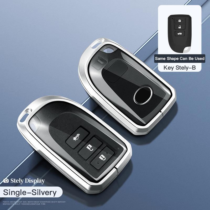 Toyota Key Case: Fits Highlander, Camry, Crown, Corolla, Prado, Reiz