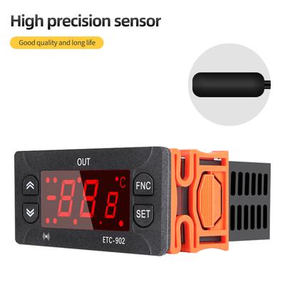 ETC 902 Digital Temperature Controller 12V 24V 110V 220V Thermoregulator Thermostat Heater Cooler Refrigeration Alarm