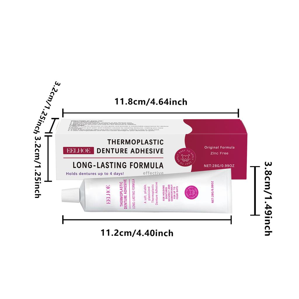 EELHOE denture fixed adhesive thermoplastic fixed dentures modify teeth to improve comfort and beautify teeth