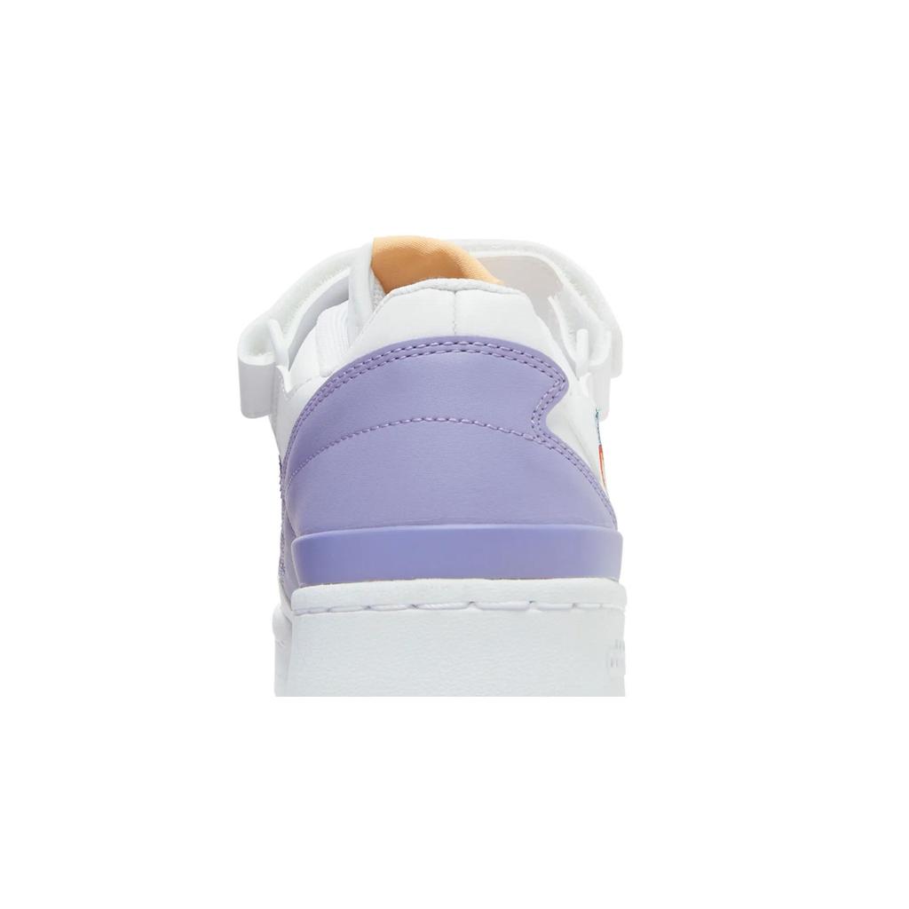adidas Forum Low J 'White Light Purple' (Unisex) Cloud White / Light Purple / Magic Lilac Kids' Skateboarding Shoes GY8209