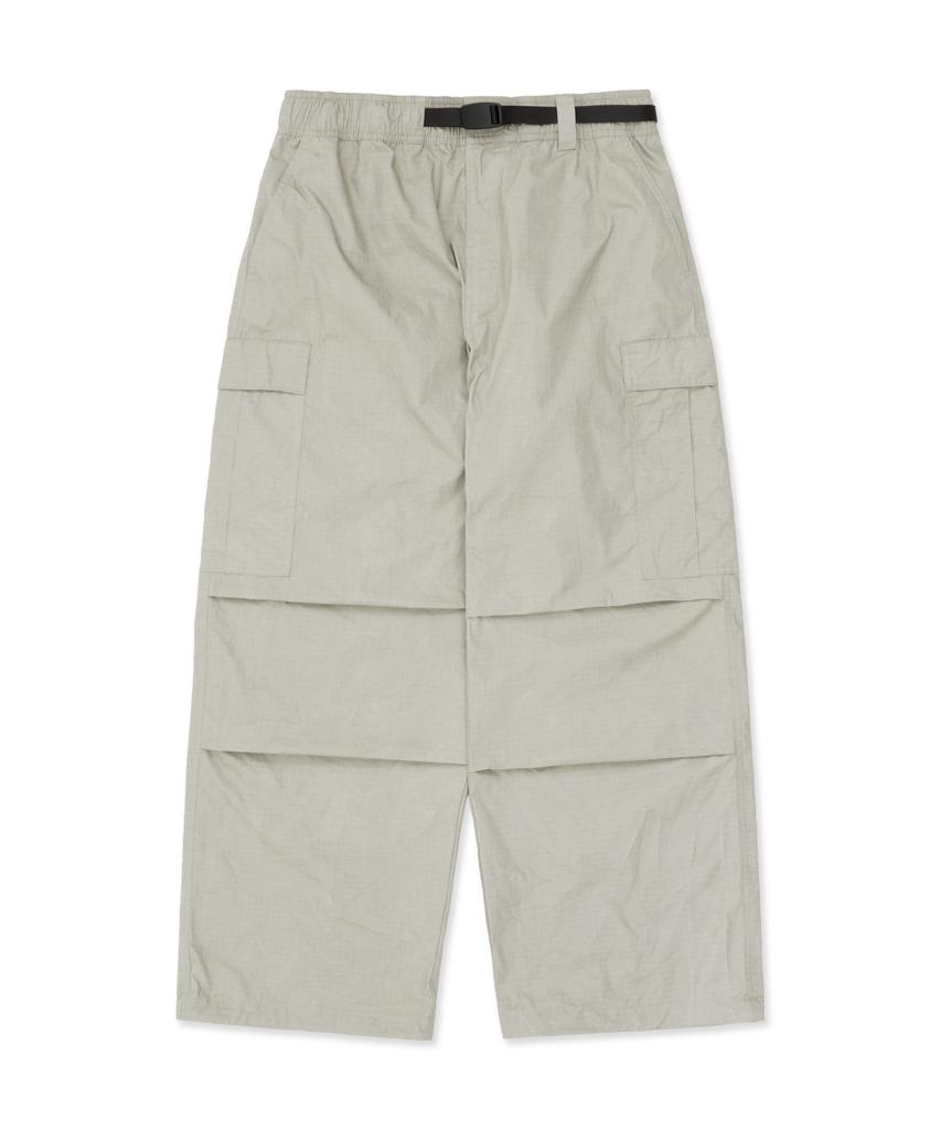 DIMITO Washed Cargo Pants (Loose Fit) Ivory