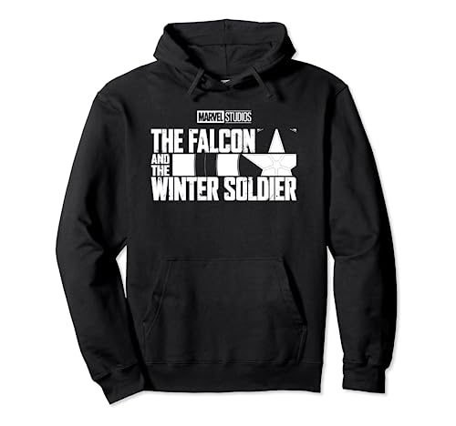 Marvel Falcon & Winter Soldier Shield Logo V2 Hoodie