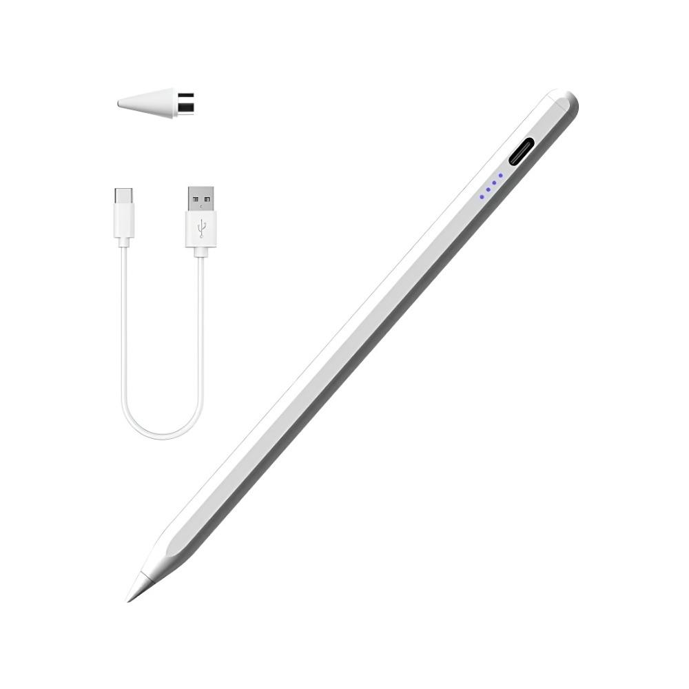 Stylus Pen for iPad 2018-2025 & Android, 10 Min Charge, Tilt & Palm Rejection, Compatible with iPad 6th-11th/Air 3-5/Mini 5-6/Pro 11"/12.9"/13" M4