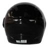 MARUSHIN Motorcycle Helmet with Inner Visor Jet Black Metallic Free Size (Smoke) M-430 (57-60cm)