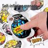 Auto-Inflatable Prank Grenade Toy – Frightening Sound Bag for Kids