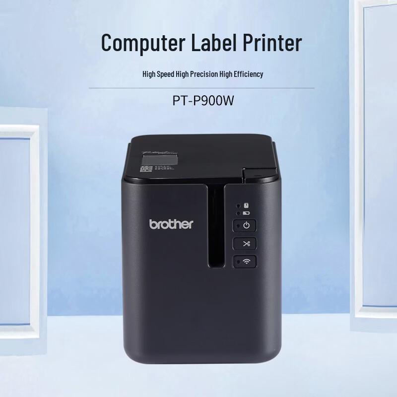 Brother PT-P900W Wireless Label Printer CN plug (adapter included)