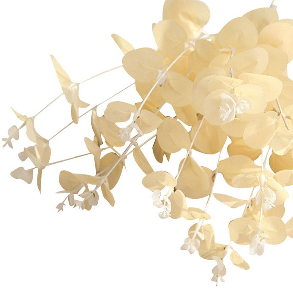 Artificial Flower 4 Branches Flower with Leaves Home Office Wedding