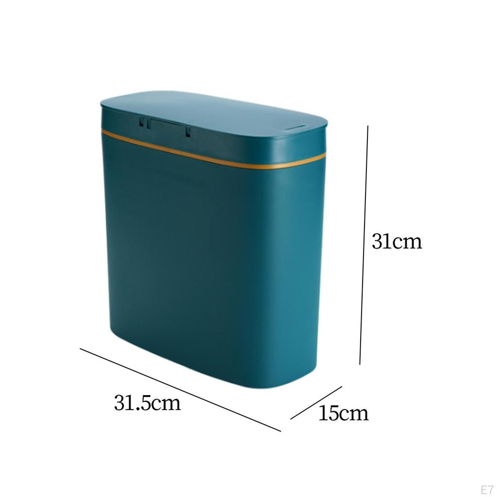 Motion-Activated Garbage Bin for Kitchen and Bathroom