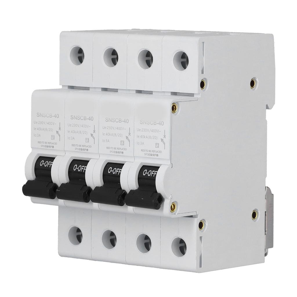 SCB 4P40KA Voltage Circuit Breaker Lightning Low Voltage Protection Air Switch 230V‑400V