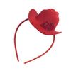 Classical Flat Brimmed Fedoras Hat Decorative Hair Hoop for Trendy Outfit Casual Wear Hat for Casual Occassion
