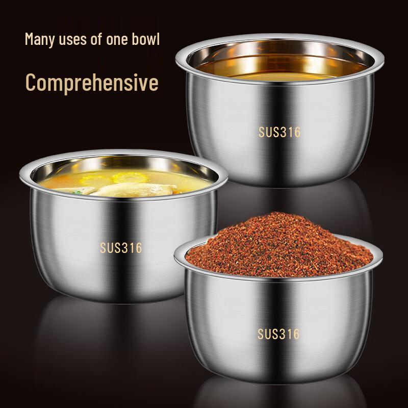 Naijiang 316 Stainless Steel Lard Container with Lid