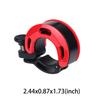 Bike Bell Ring Cycling Horn Aluminum Alloy Bicycle Bell with Loud Sound Mountain Bike Bell Fit for 0.87-1in/22-25.4mm Handlebars