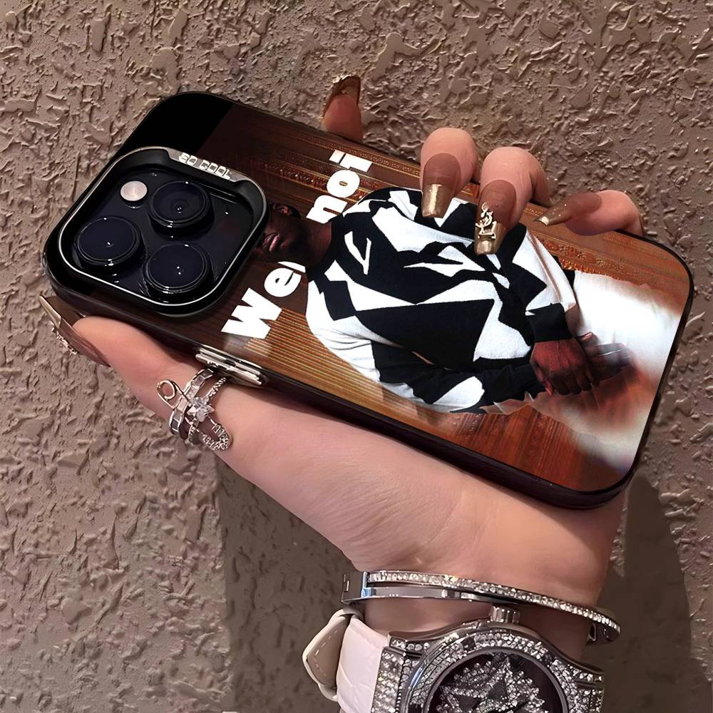 Rap W-WerenoiES Phone Case For IPhone 17 16 15 14 13 12 11 Pro Max Plus Color Silver Cover