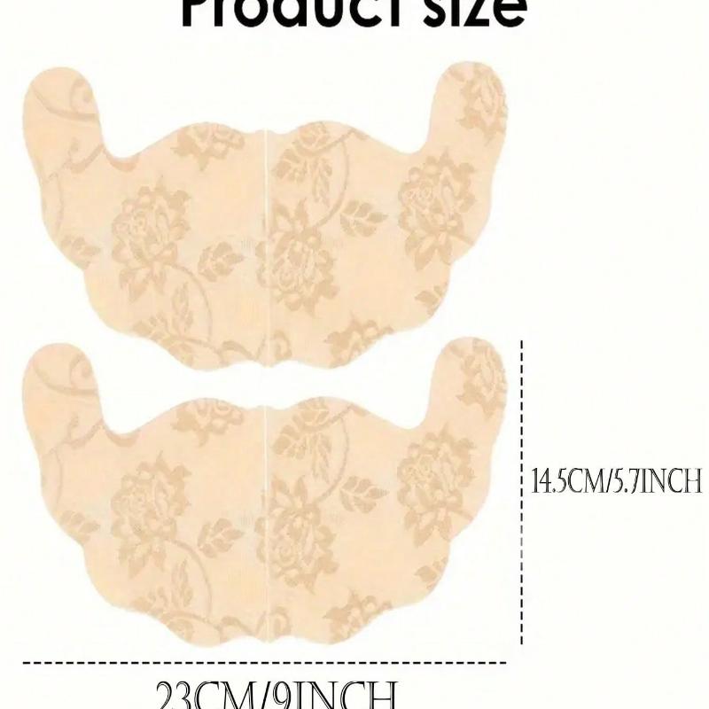 1 Pairs Invisible Lace Bra Tapes - Lift, Support And Push Up Bust, Sticky Nipple Covers, Suitable For Swimsuit, Wedding Dress, Lingerie