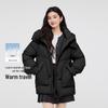 FivePlus Women's Petite 90% Duck Down Hooded Jacket