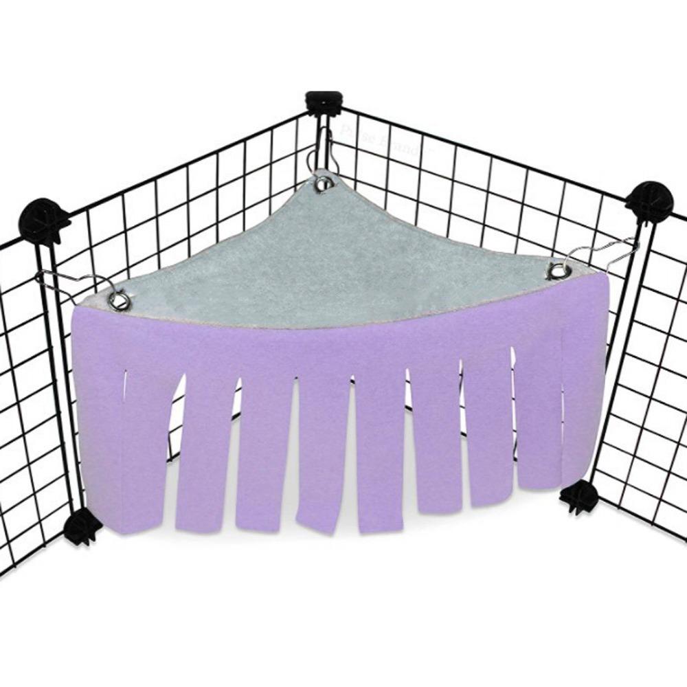 Hammock Hideaway Cloth Corner Cage Guinea Pig Hideout Rat Nest Hamster House Rabbit Hiding Tent