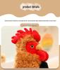 Cute Chick Plush Toy - Realistic Chicken Doll, Soothing Companion for Kids, Perfect Birthday Gift for Girls