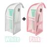 New Portable Standing Mesh Toiletry Bag Waterproof Travel Foldable Toothbrush Cosmetic Organizer Bedroom Bathroom Storage Pouch