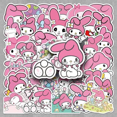 Melodie-Aufkleber: 50 Süße Sanrio Japanische Anime Journal Dekorationen
