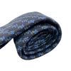 Chanel COCO Mark Business Commuting Flour Silk Tie Navy Silk Used