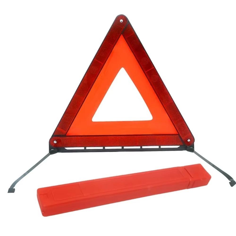 Folding Warning Triangles Portable Folding Hazard Triangle  Breakdown Rescue