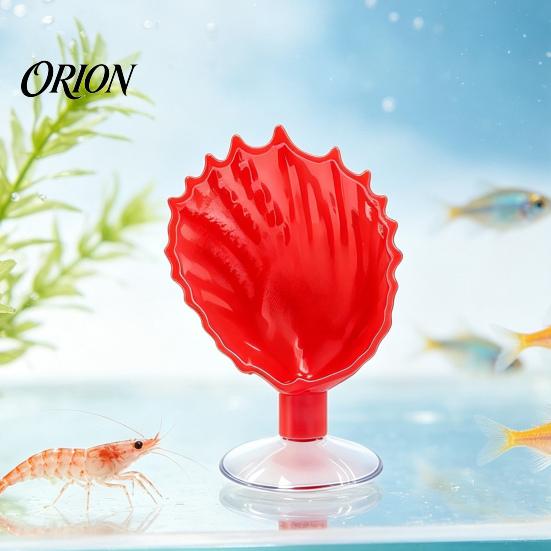 Colorful Aquarium Decor Betta Fish Hammock, Shell Resting Pad with Suction Cup, Aquatic Pet Supplies Bubble Nesting Habitat for Tank, Accessories Cup