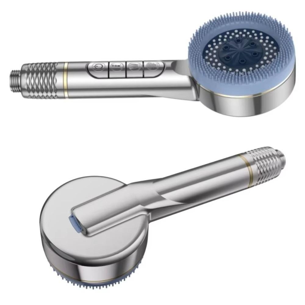 With Filter Element High Pressure Showerhead One-Key Stop Water Shower Sprayer Head  Household
