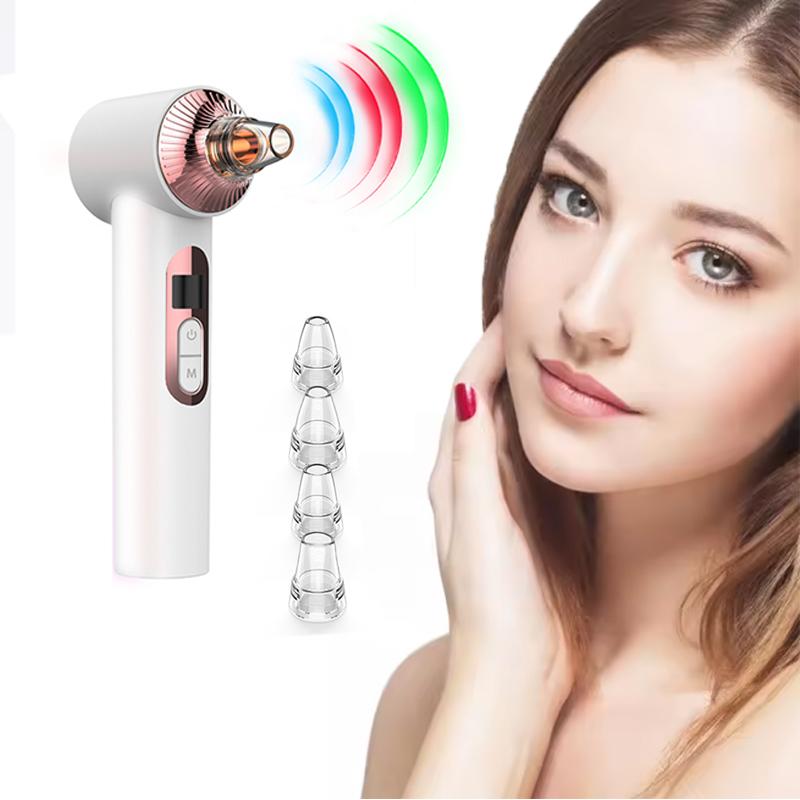 Hot Cold Compress Blackhead Remover Multiple Function Skin Care Device Acne Whitehead Blackhead Remover With HD Camera