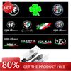 Hub Caps 2x For Alfa Romeo LOGO LED Car Door Welcome Light Projector For Alfa Romeo 159 166 GT Mito Stelvio Brera Spider Giuliet zl8