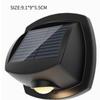 Solar Light Outdoor Waterproof 7 Colors Wall Lamp Solar Street Light Led Garden Wall Light