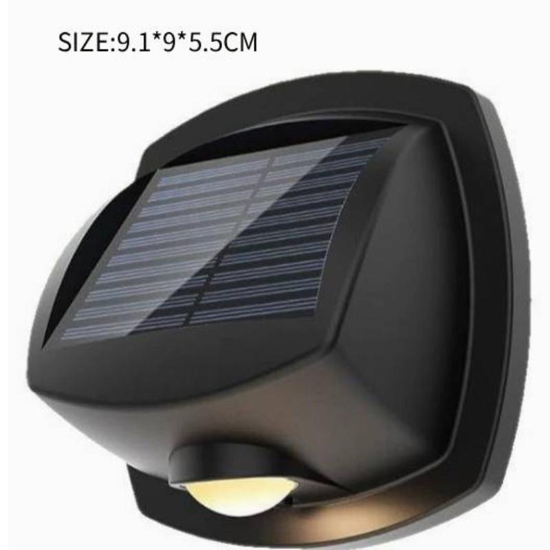 Solar Light Outdoor Waterproof 7 Colors Wall Lamp Solar Street Light Led Garden Wall Light