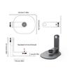 Tabletop Projector Holder Stand with 360Degree Flexible Adjustment and Metal Projector Desk Bracket Safe