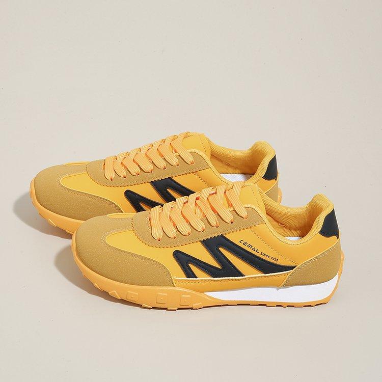 [Youshilai] Autumn new German training shoes women's 2025 flat-bottomed non-slip thick-soled heightening casual sports women's shoes