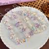 Acrylic Phone Beaded Charm Colorful Butterfly Phone Lanyard New Mobile Phone Chain