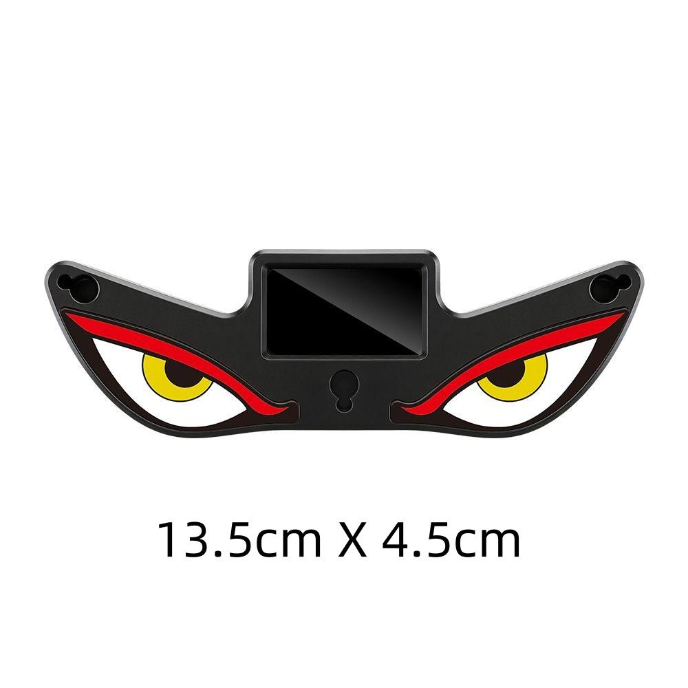 Car-mounted Demon Eye LED Solar Wireless Decorative Warning Light -Interior Window Blinking Neon Light