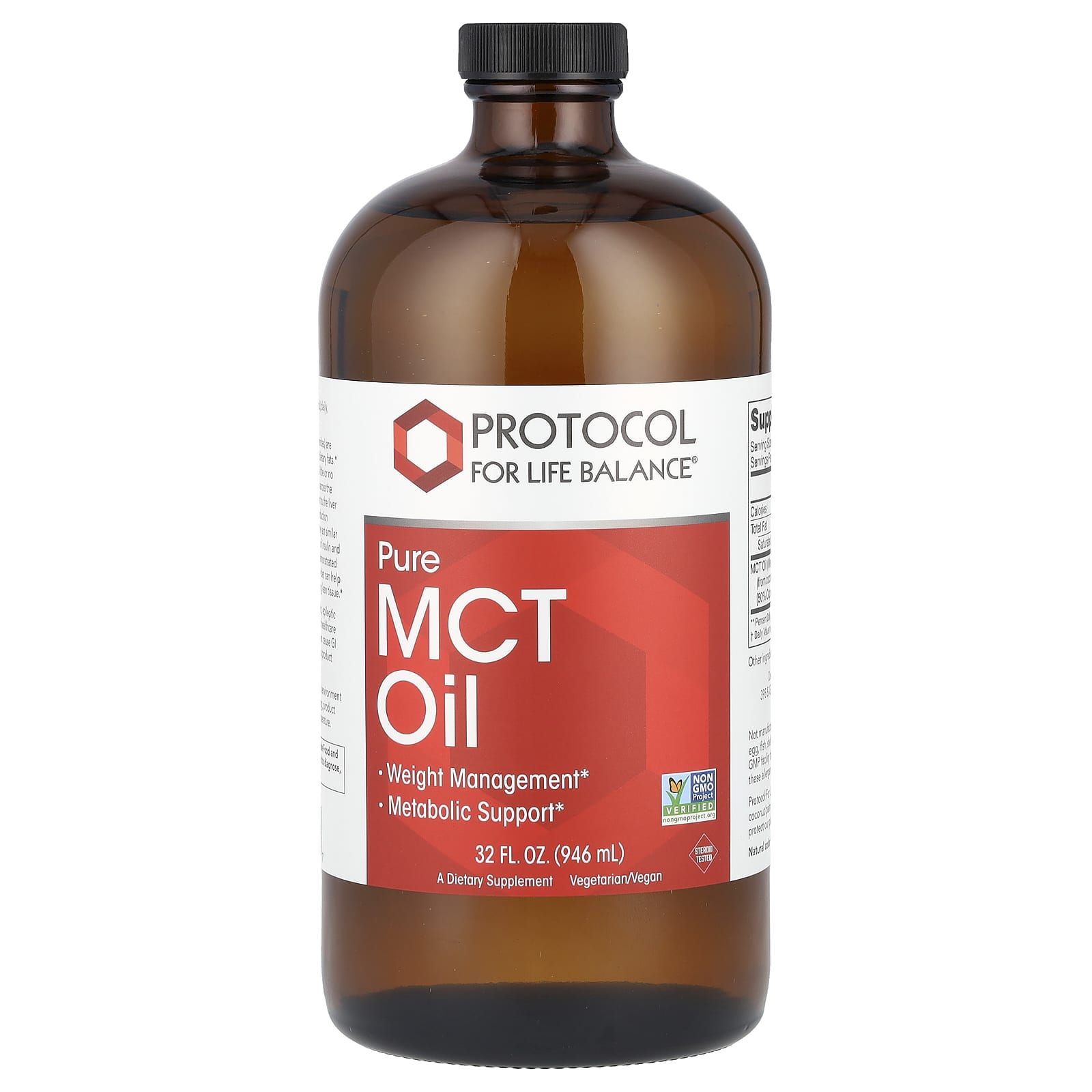 

Pure Mct Oil, 14G, 946Ml(32Fl Oz)
