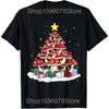 Mushroom Christmas Tree Merry Christmush Ugly Christmas T Shirts Cotton Humor Streetwear Tee Short Sleeve Unisex Loose Clothing