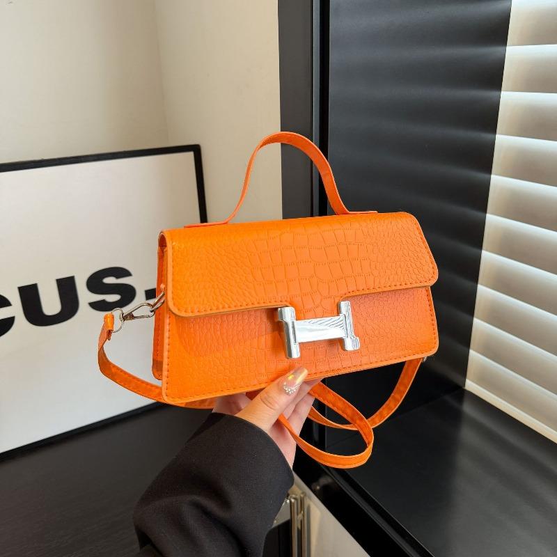 2025 New Versatile Women's Handbag, Simple and Fashionable Small Square Bag, French Casual Crossbody Bags