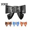 Acetate Hair Clip 1/4Pcs Clips for Women, Imitation Plate Claw with Strong Back Head Spring Clamp, 3D Bow Design Magnetic Daily Wear Women